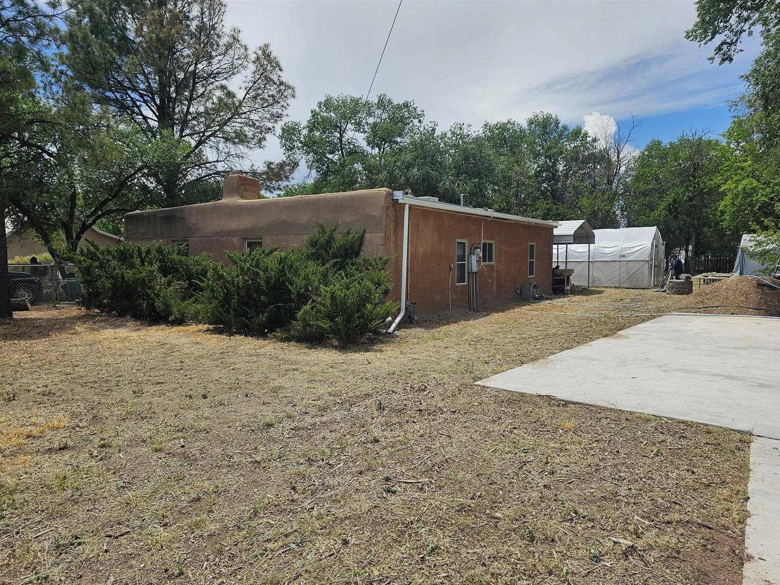 After: cleared and cleaned yard